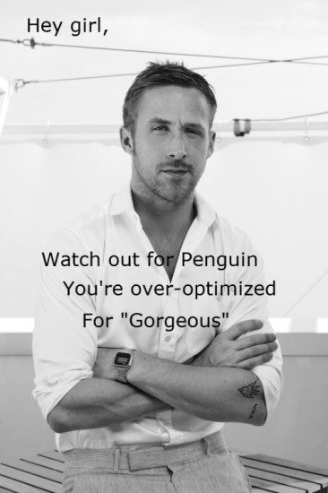 Recuerdo de la temida actualización de Penguin